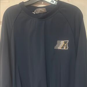 Vintage Navy Windbreaker